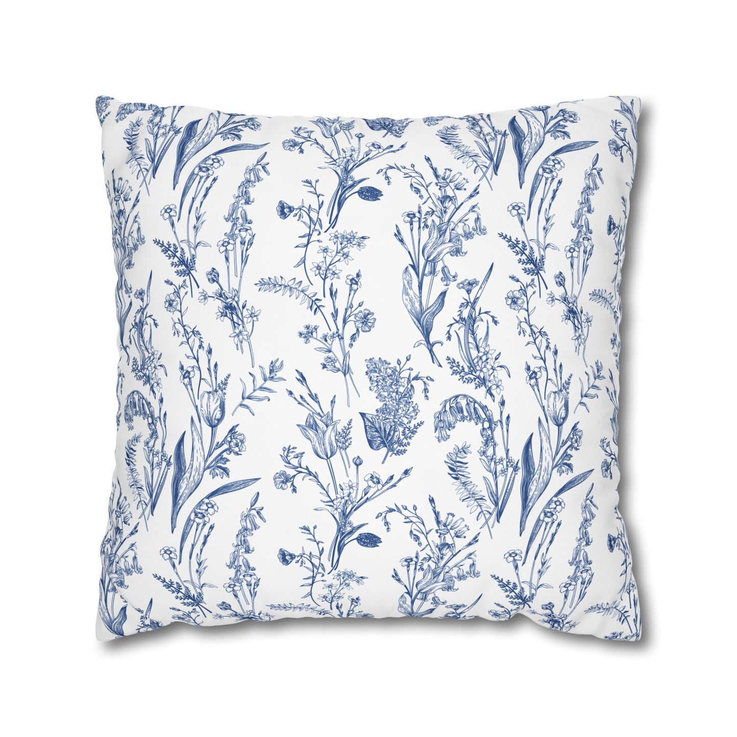 Floral Decorative Pillowcase