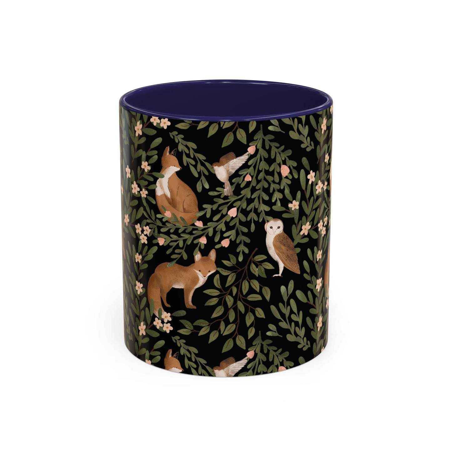 Mug - Little Fox and Owl Woodland Scene Coffee Cup