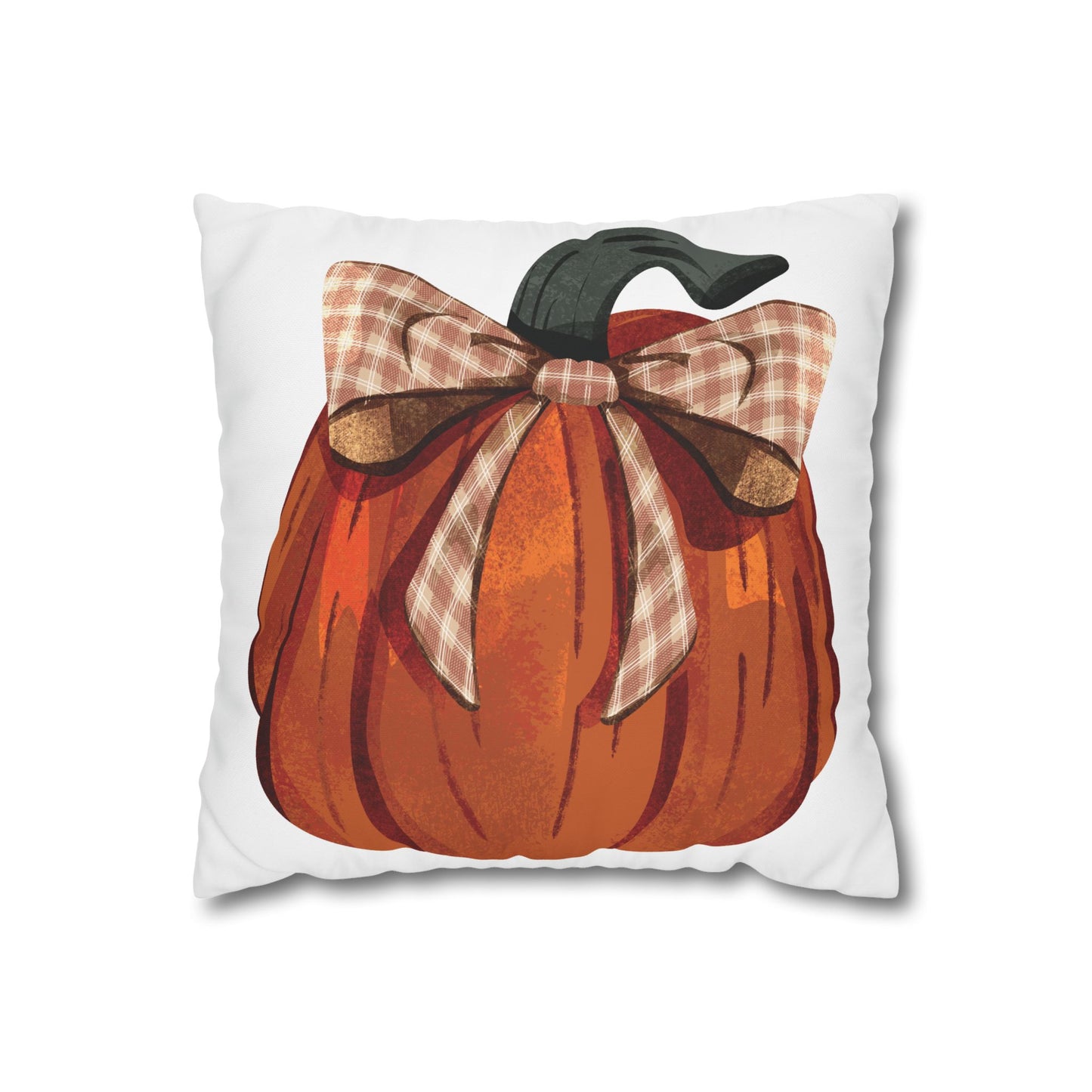 Cozy Fall Pumpkin Pillowcase | Autumn Decor, Thanksgiving Gift, Seasonal Home Accent, Farmhouse Style, Decorative Cushion Cover