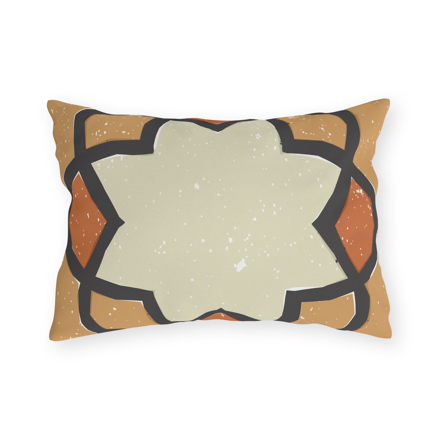 Tribal Design Rustic Goose Stylish Outdoor Pillow for Cozy Settings, Garden Decor, Boho Patio Accessories, Spring/Summer Vibes, Gift for Nature Lovers
