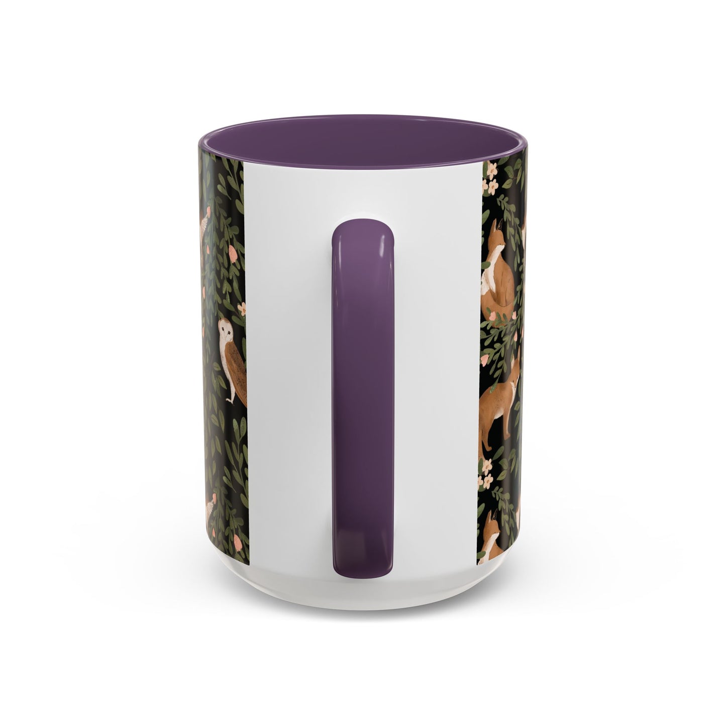 Mug - Little Fox and Owl Woodland Scene Coffee Cup