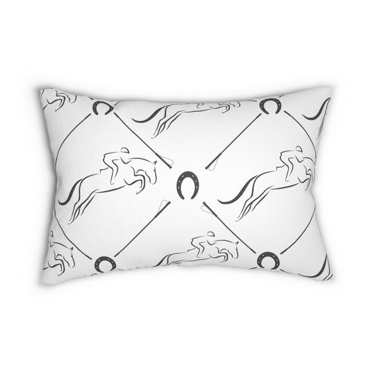 Elegant Spun Polyester Lumbar Pillow - Equestrian & Floral Designs, Home Decor, Horse Lover Gift, Unique Accent Pillow, Cozy Living [...]