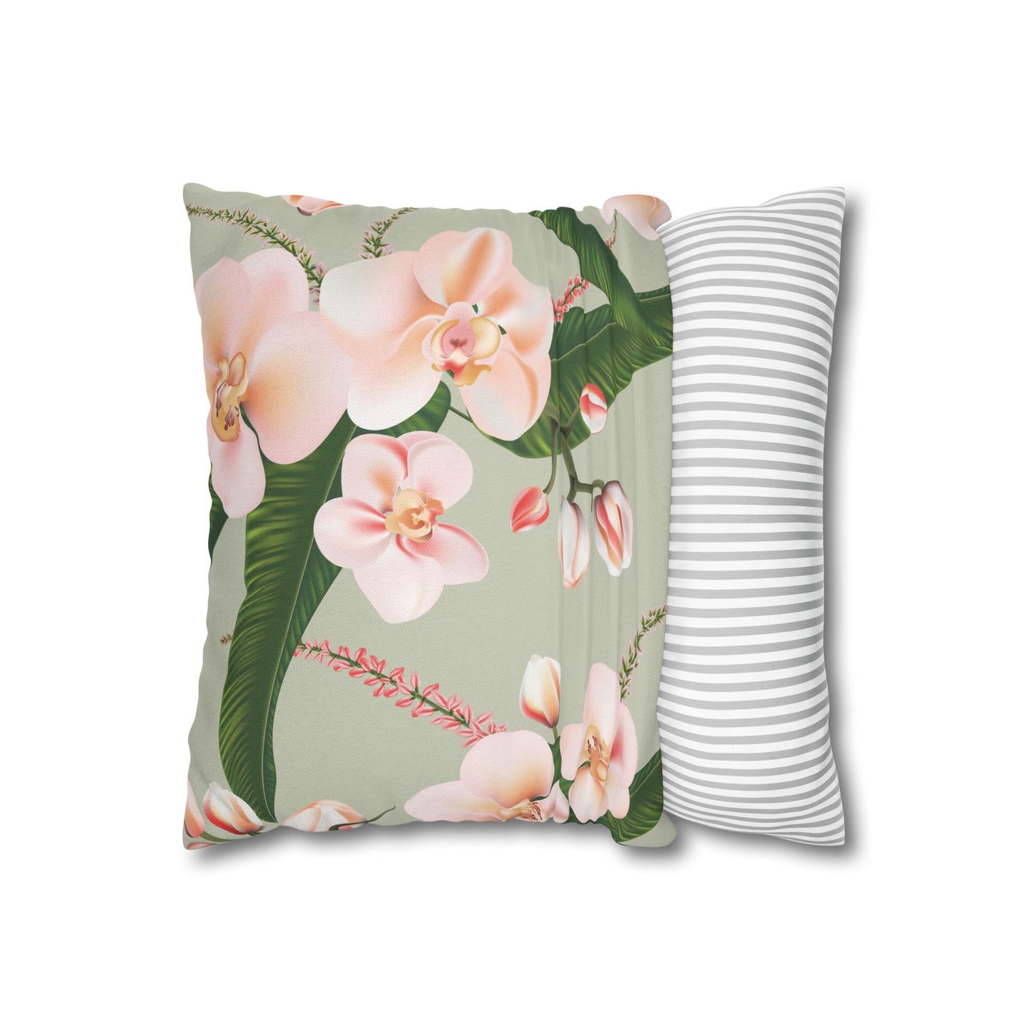Floral Decorative Pillowcase | Cozy Home Accent, Gift for Flower Lovers, Spring Decor, Tropical Vibes, Easy Home Makeover
