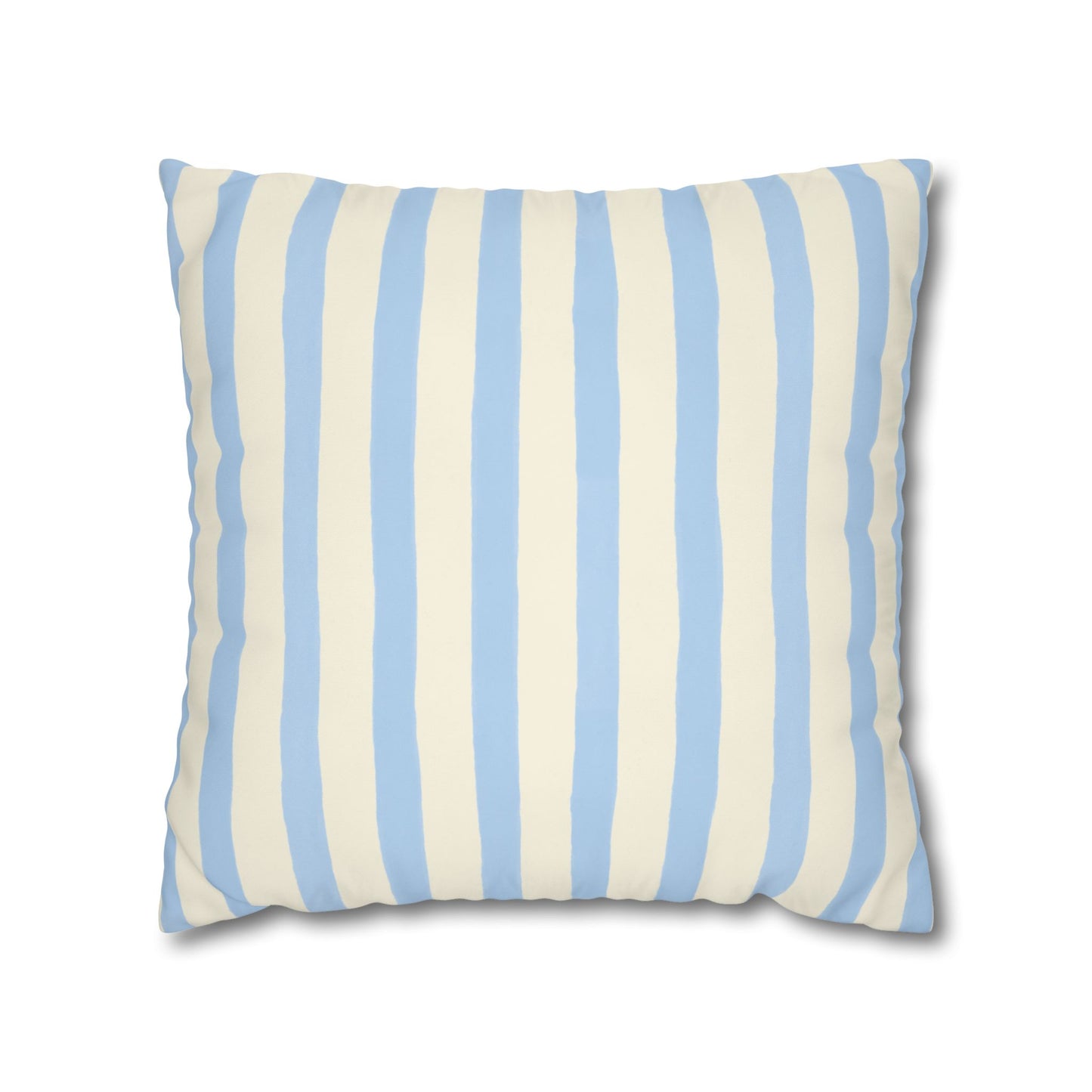 Stripe Patterned Decorative Pillowcase, Cozy Home Decor, Nautical Accent, Living Room Accessory, Perfect for Gifts and Resale