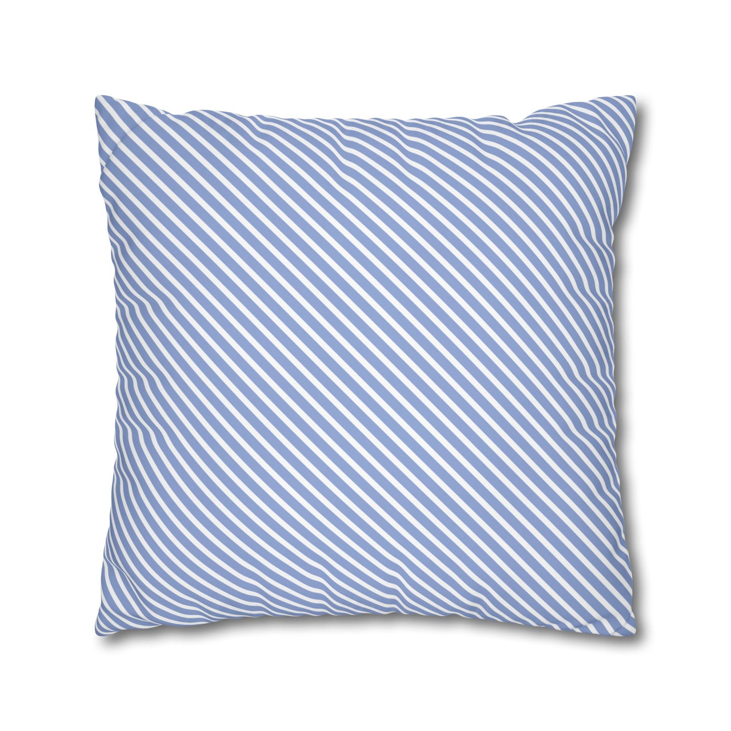Blue Stripe Decorative Pillowcase, Cozy Throw Cushion Cover for Living Room, Home Decor, Gift for Housewarming, Birthday