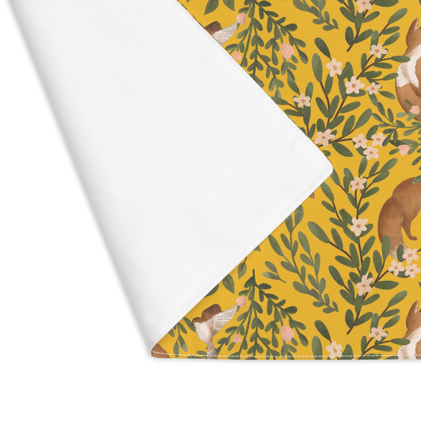 Woodland Charm - Placemat - Sunshine Yellow