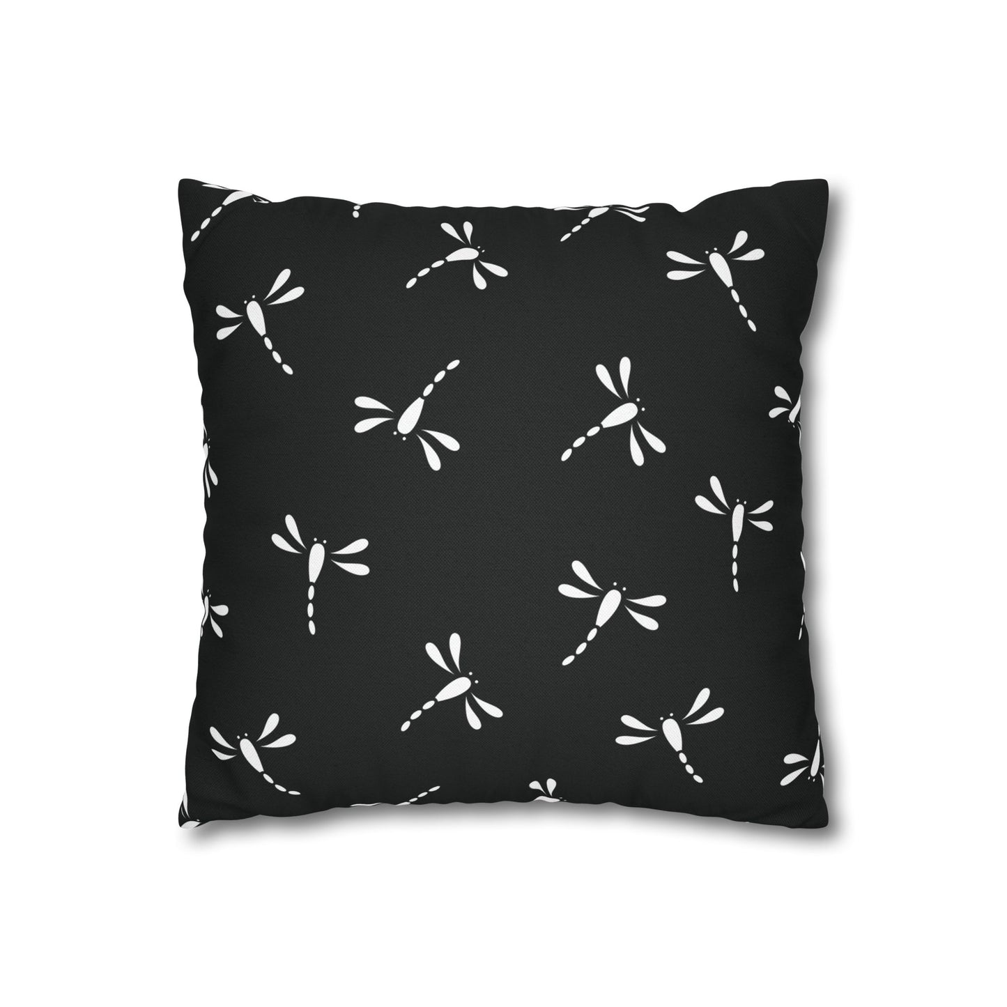 Moonlit Dragonfly Pillowcase - Boho Home Decor, Throw Pillow Cover, Gift for Nature Lovers, Cozy Bedroom Accent, Unique Home Accessories