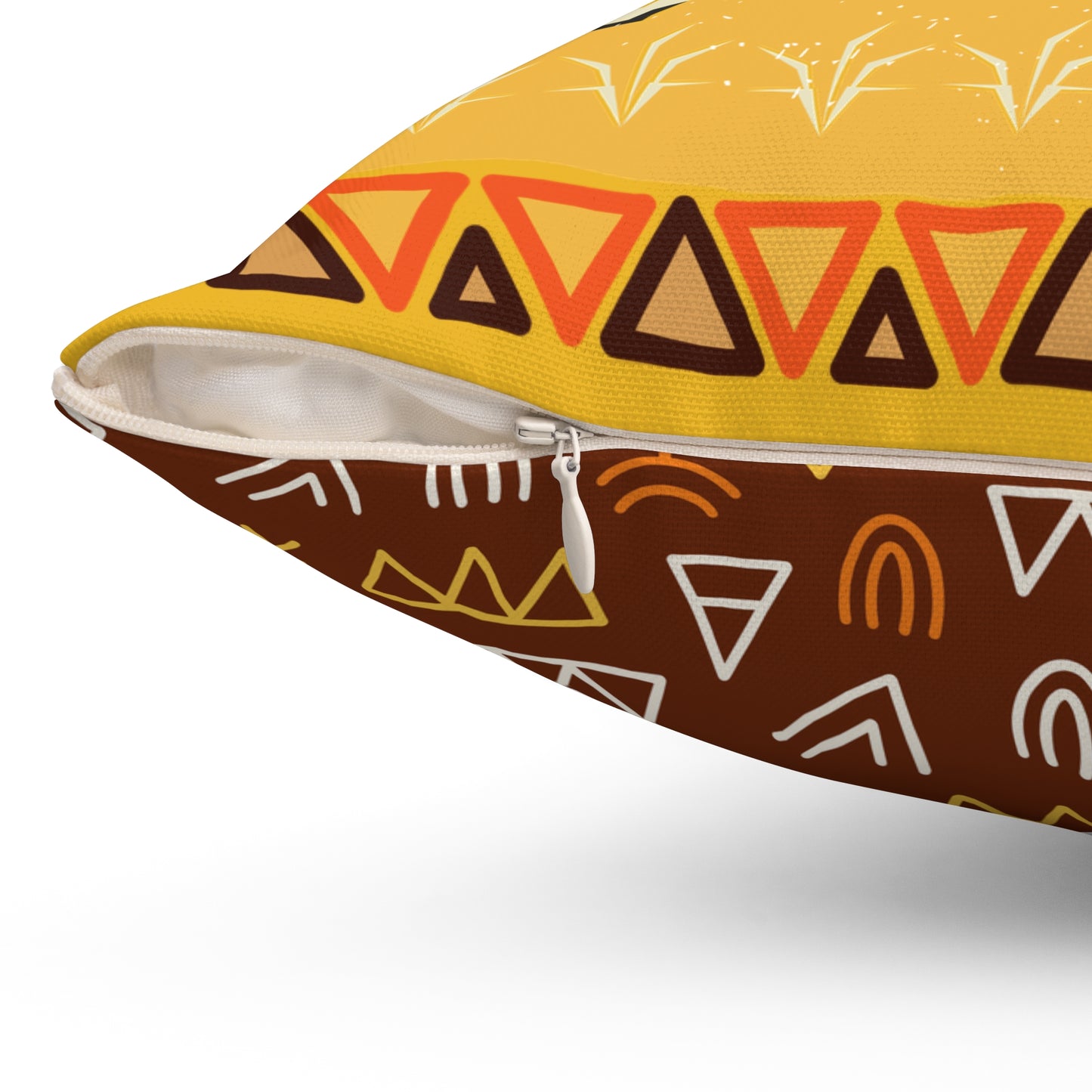 Desert Fox - Coyote Boho Accent Pillow - Southwestern and Tribal-Inspired Boho Style