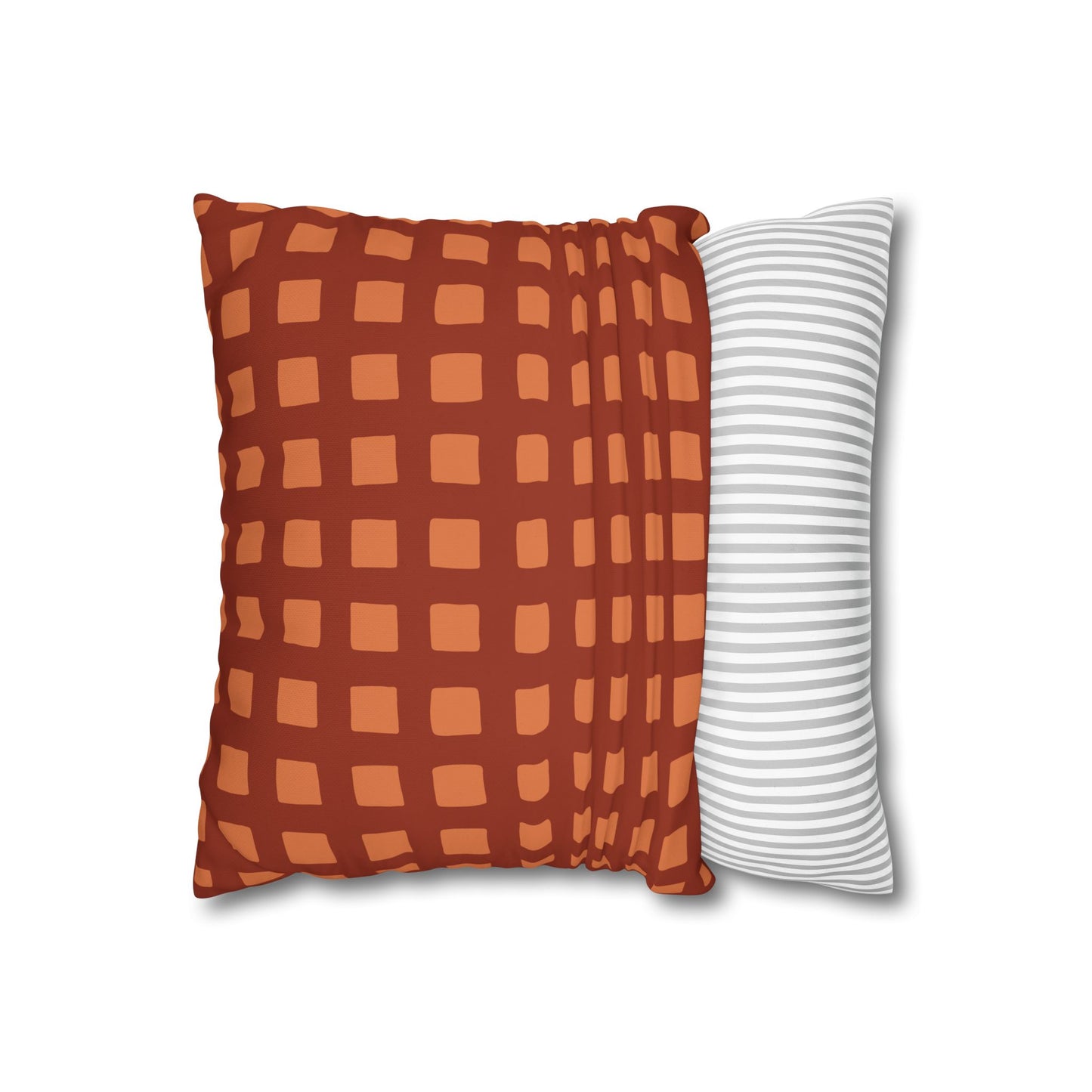 Cozy Geometric Pillowcase, Modern Home Decor, Couch Cushion Cover, Gift for Homeowners, Chic Throw Pillow, Square Pillow Cover