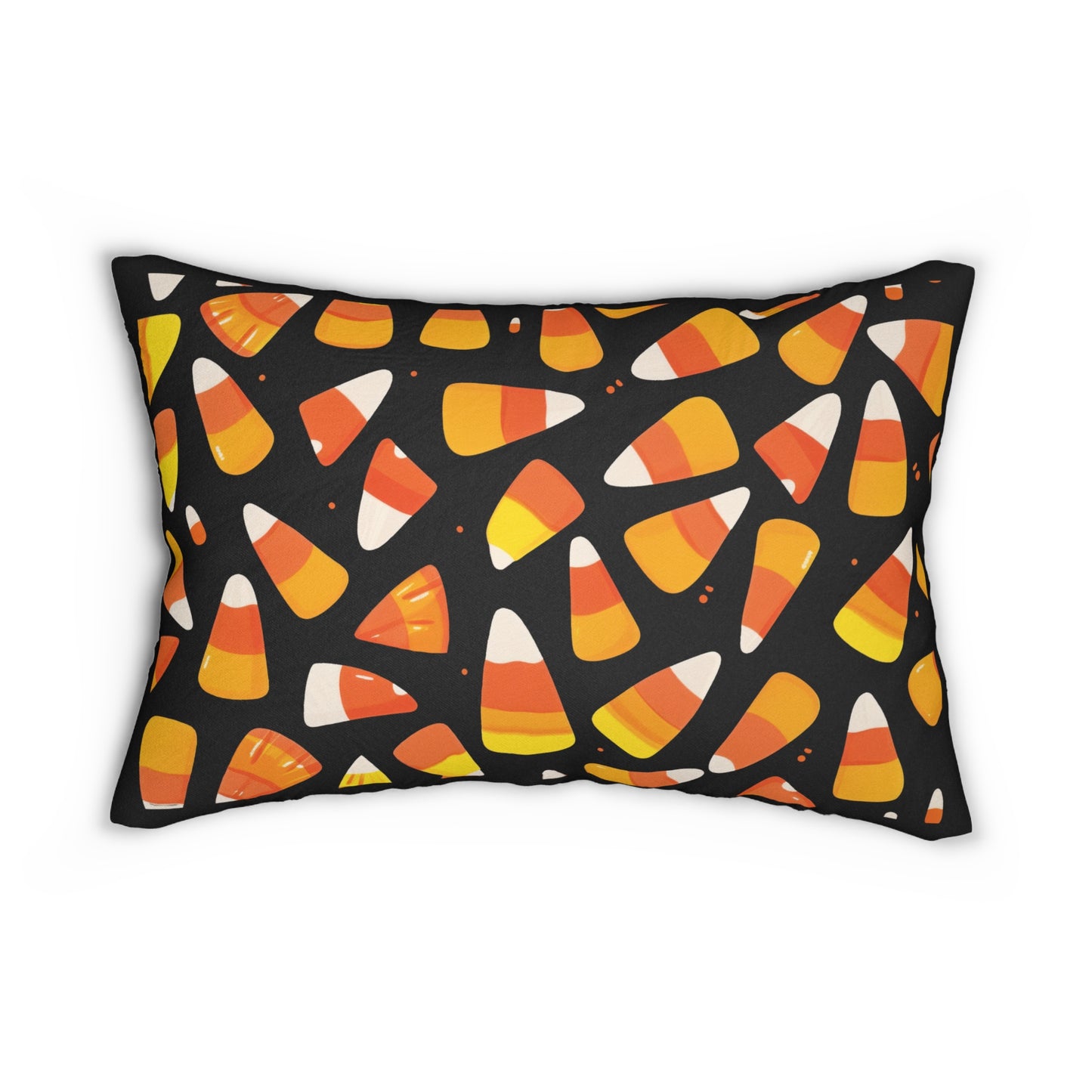 Halloween Lumbar Pillow - Creeping It Real, Spooky Home Decor, Fall Accent Cushion, Candy Corn Throw Pillow, Perfect for Halloween Parties