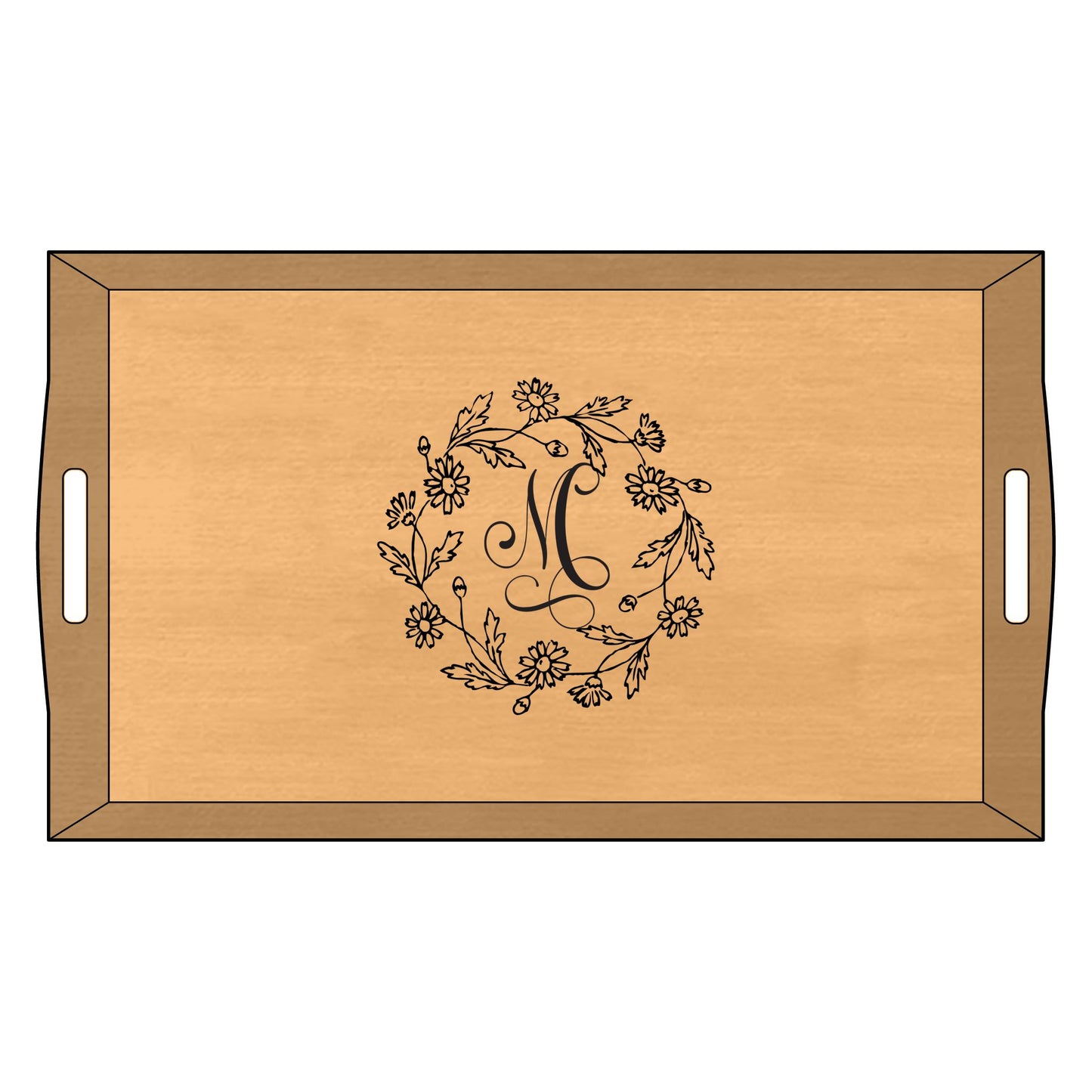 Bamboo Serving Tray (Engraving)