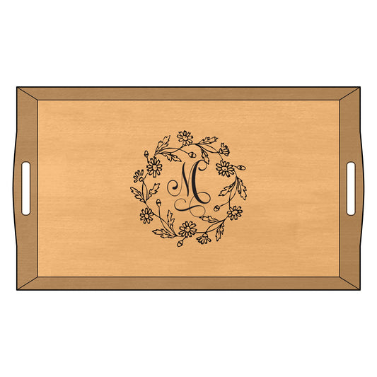 Bamboo Serving Tray (Engraving)