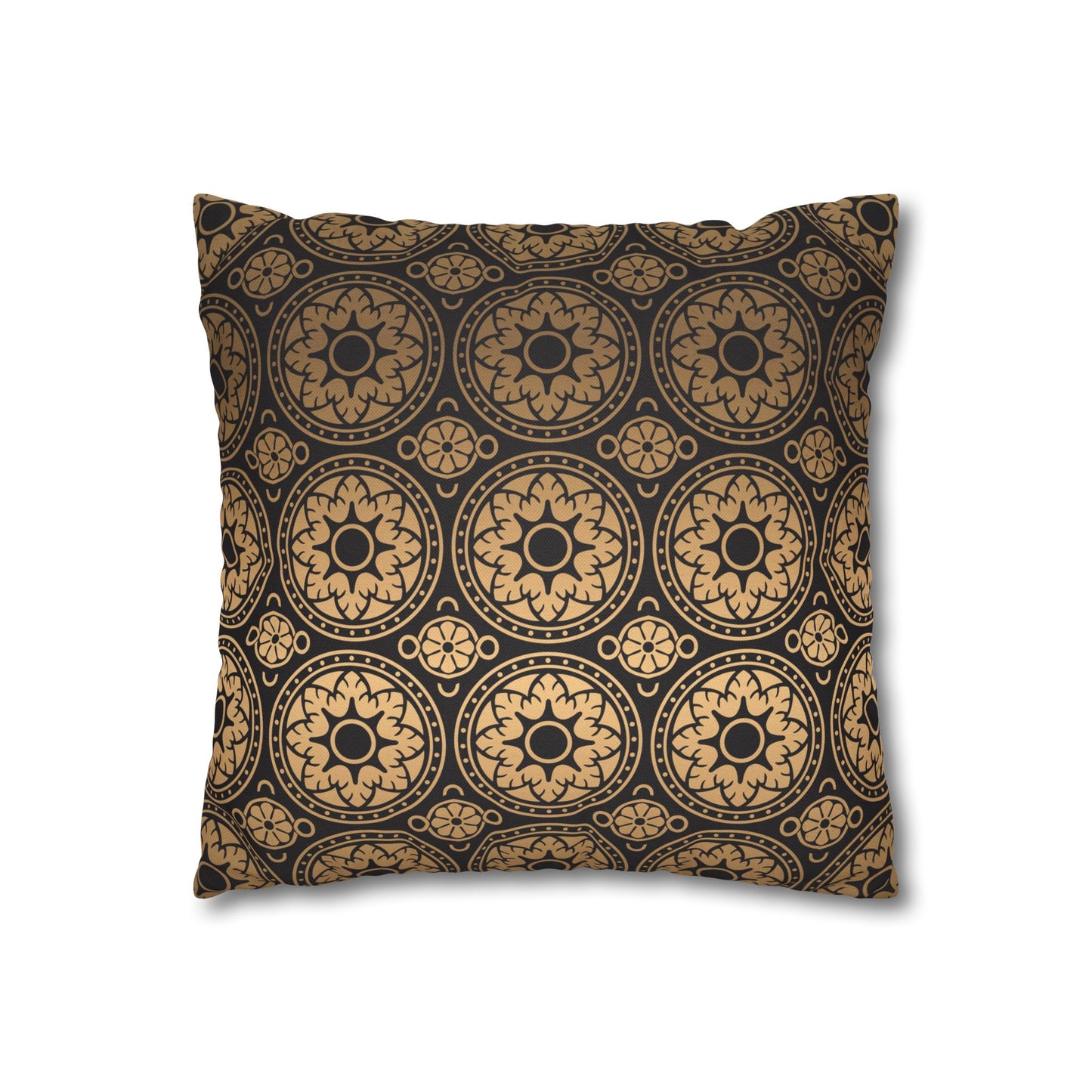 Elegant Gold Dragonfly Pillowcase, Home Decor, Butterfly Decor, Gift for Nature Lovers, Throw Pillow Cover