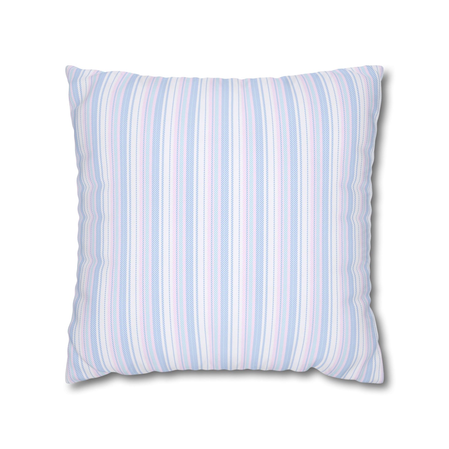 Pastel Striped Throw Pillowcase, Cozy Home Decor, Modern Cushion Cover, Stylish Living Room Accent, Birthday Gift, Soft Furniture Accessory