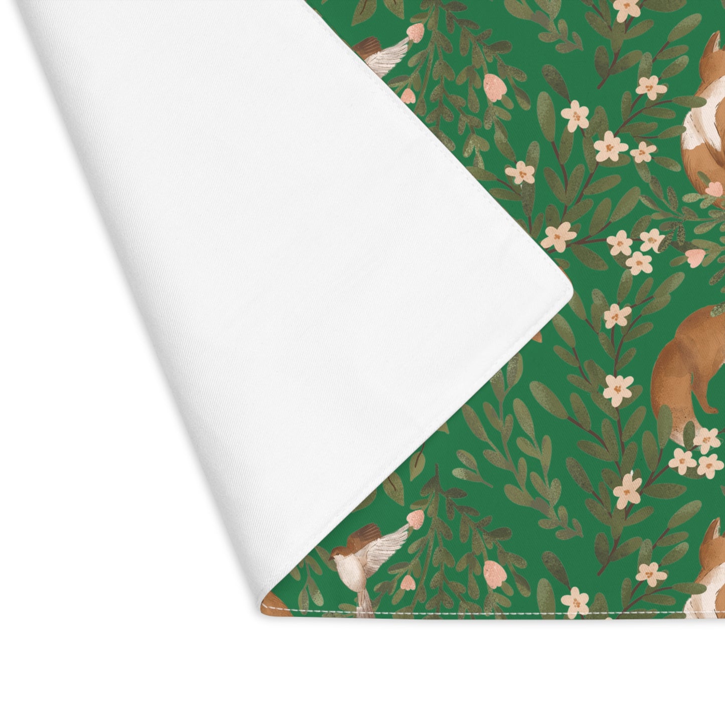 Woodland Charm - Placemat - Forest Green