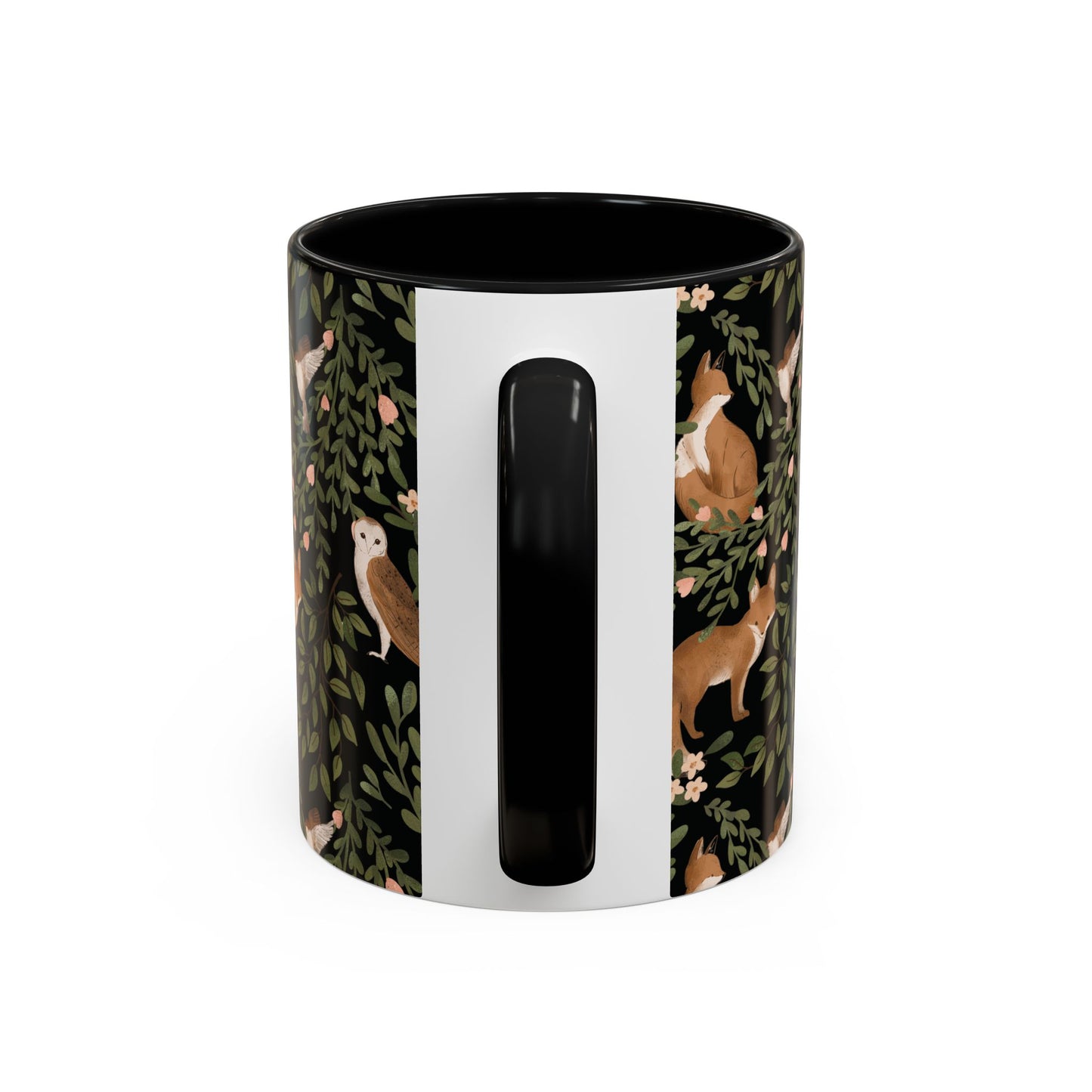 Mug - Little Fox and Owl Woodland Scene Coffee Cup