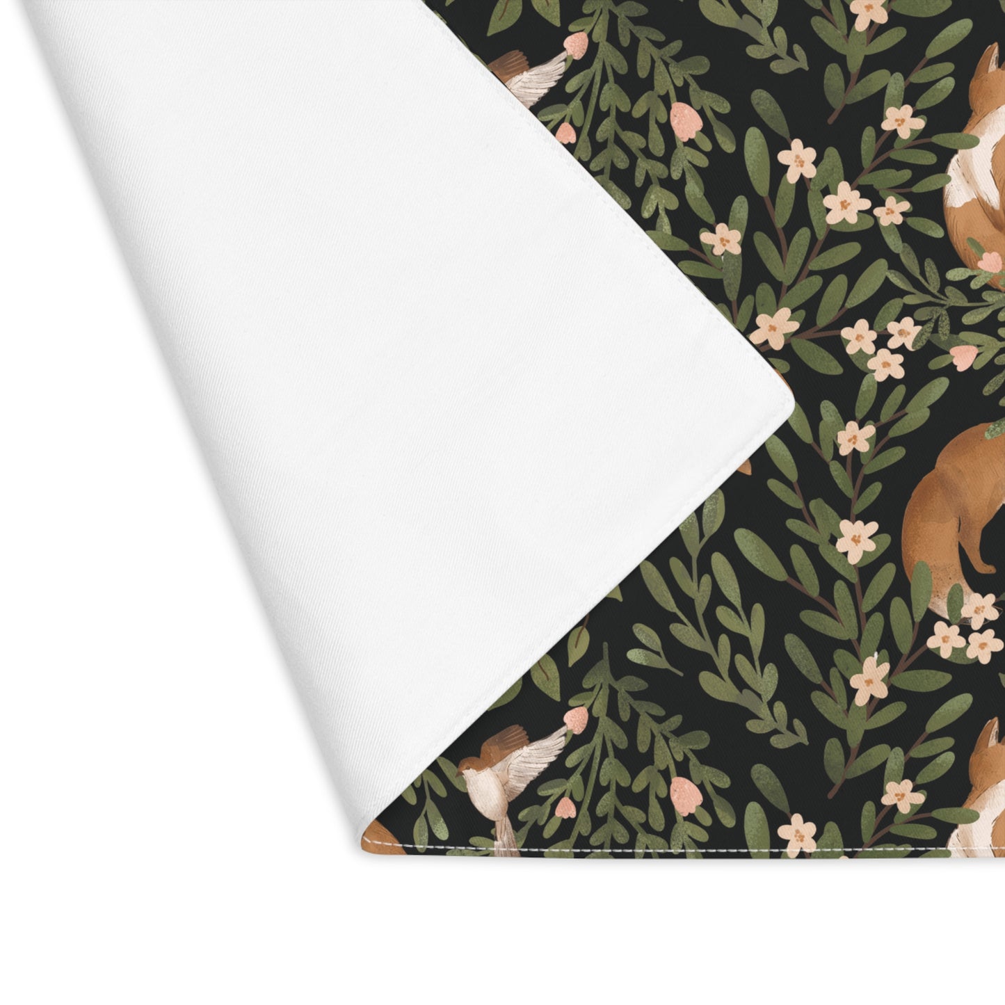 Placemat - Woodland Charm - Black