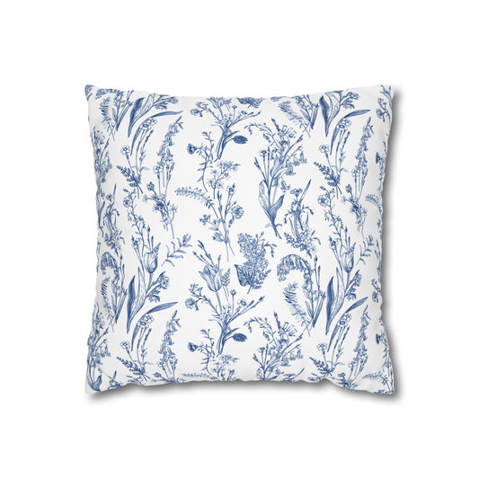 Floral Decorative Pillowcase