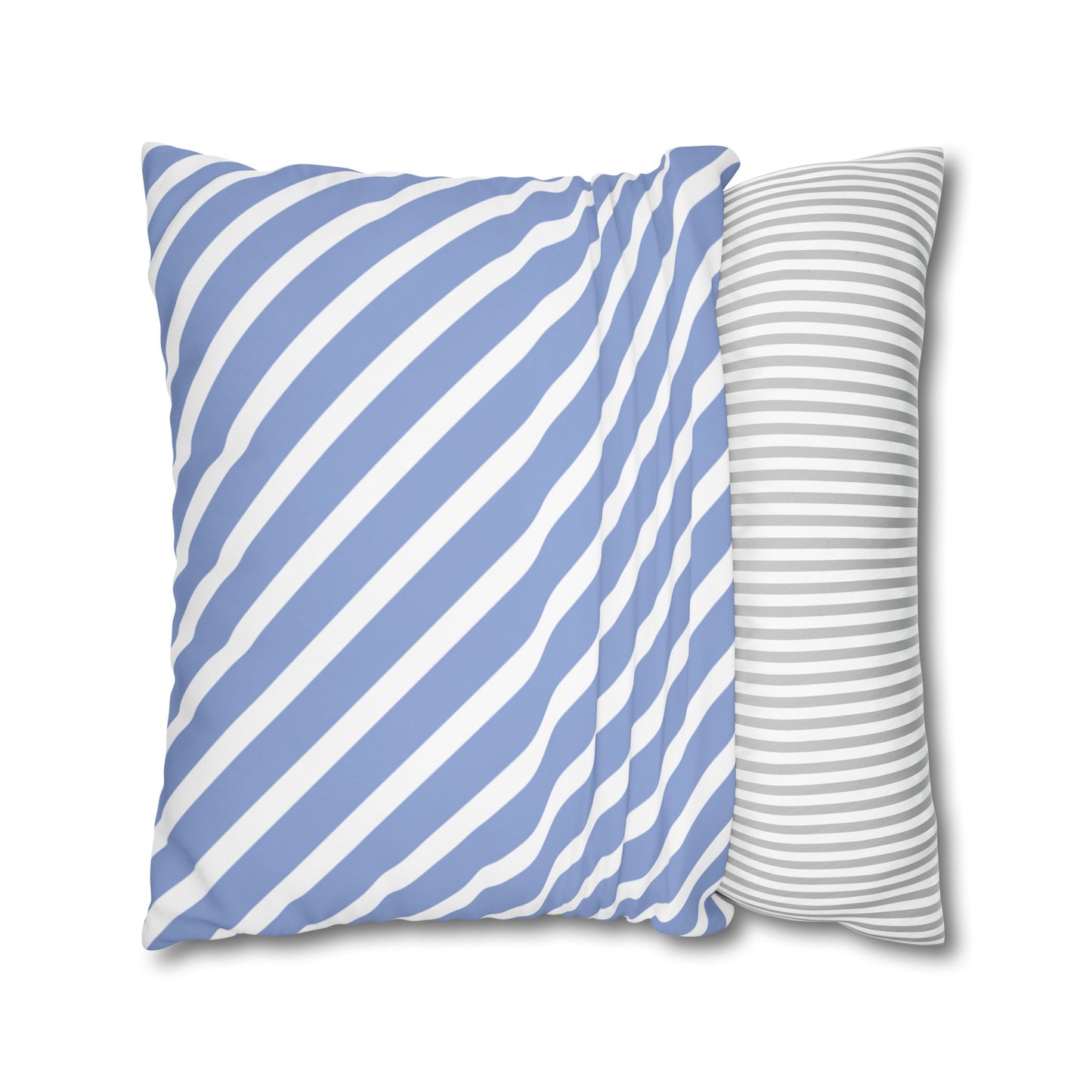 Striped Decorative Pillowcase for Cozy Home Decor, Modern Living, Birthday Gift, Housewarming, Seasonal Accent