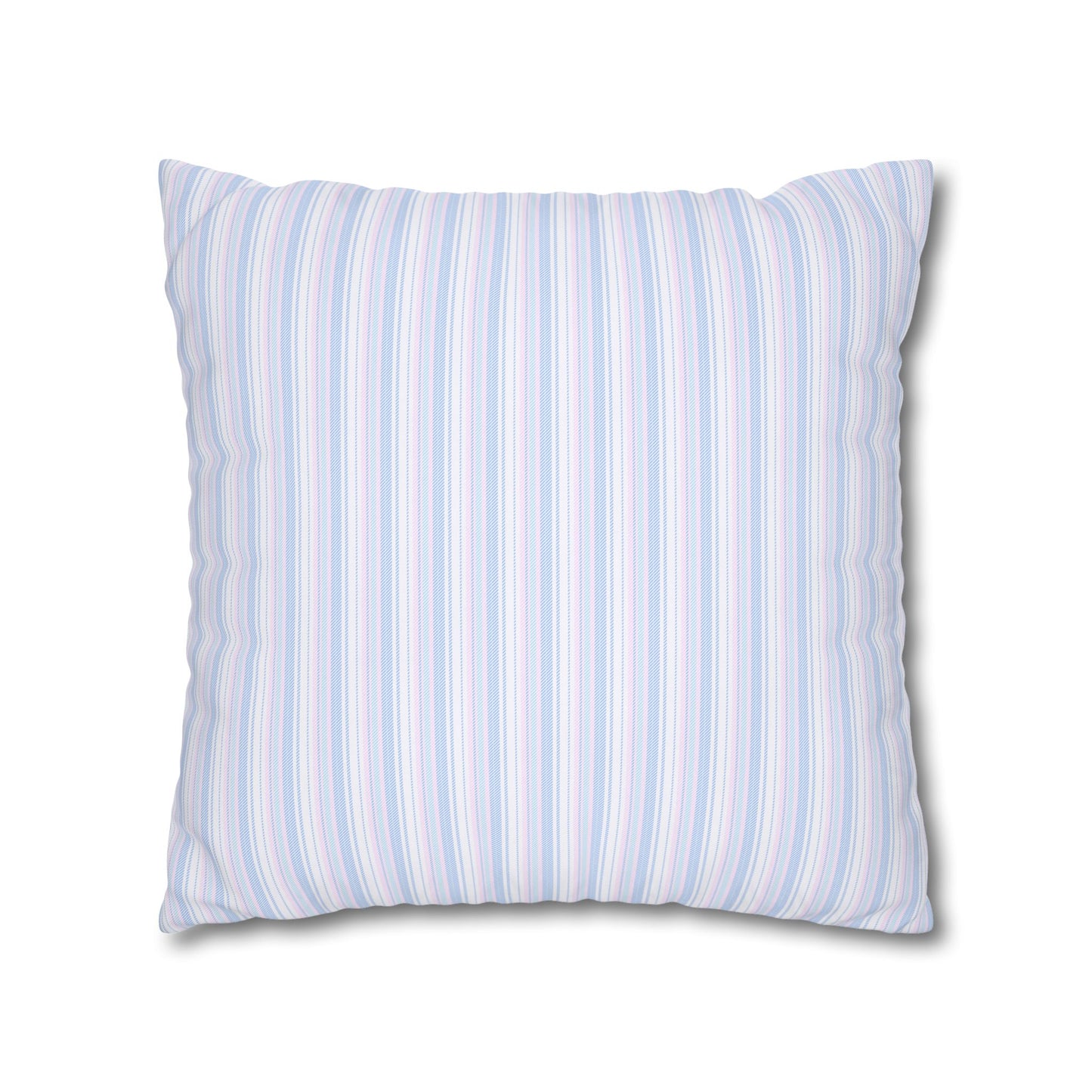 Pastel Striped Throw Pillowcase, Cozy Home Decor, Modern Cushion Cover, Stylish Living Room Accent, Birthday Gift, Soft Furniture Accessory