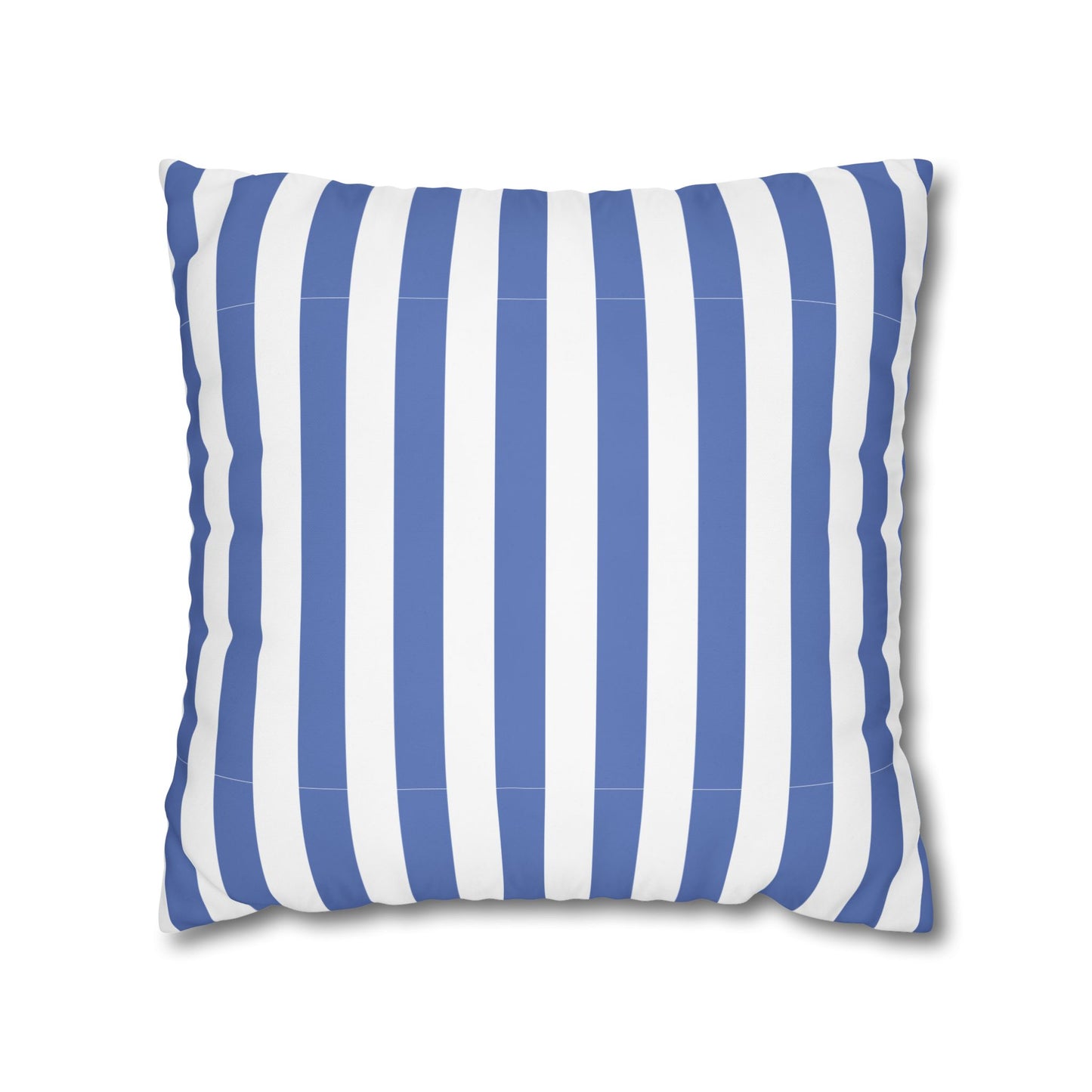 Cozy Striped Throw Pillowcase, Decorative Cushion Cover, Modern Home Decor, Gift for Friends, Nautical Themed Accent