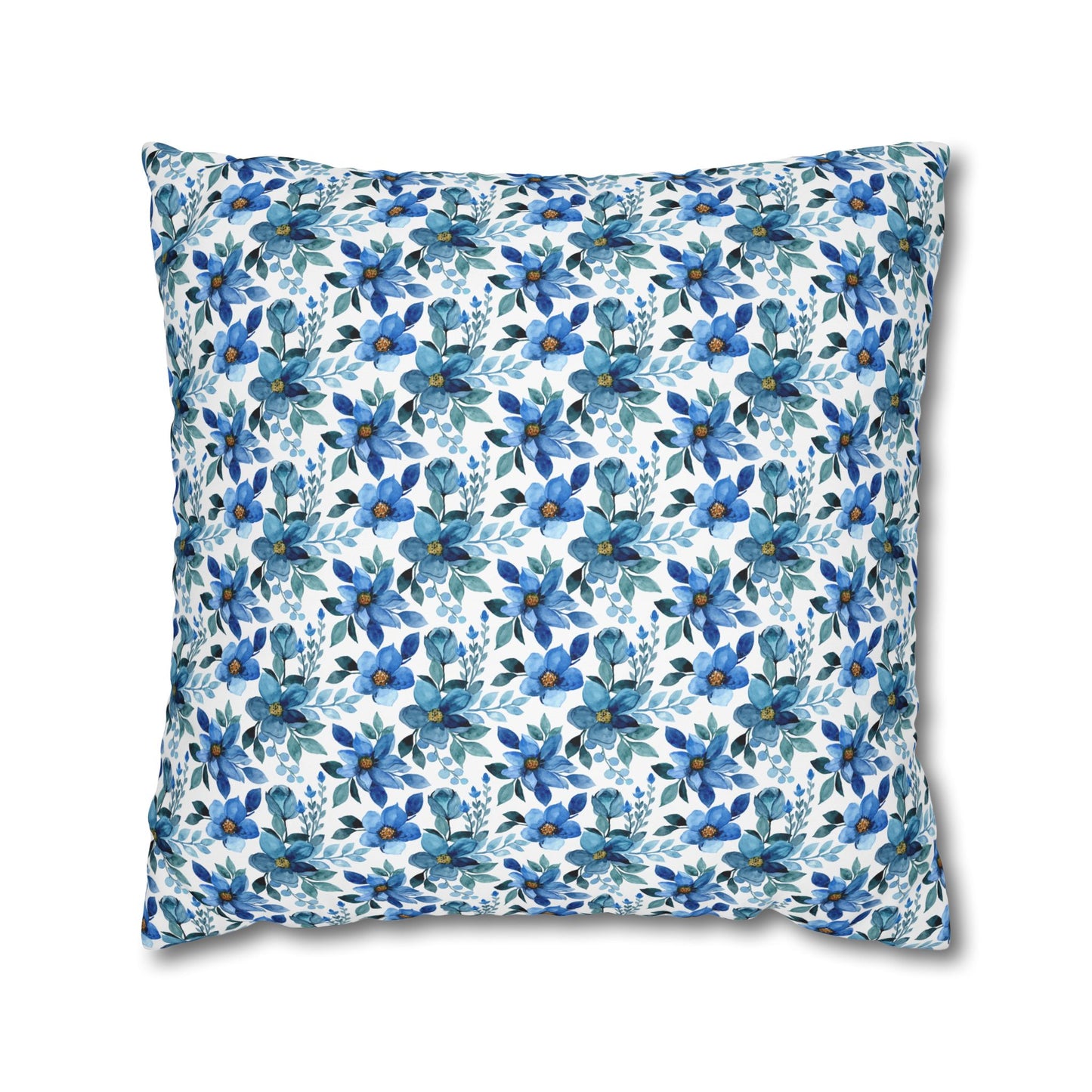 Floral Square Pillowcase | Cozy Home Decor, Gift for Relaxation, Boho Bedroom Accent, Housewarming Present, Summer Vibes
