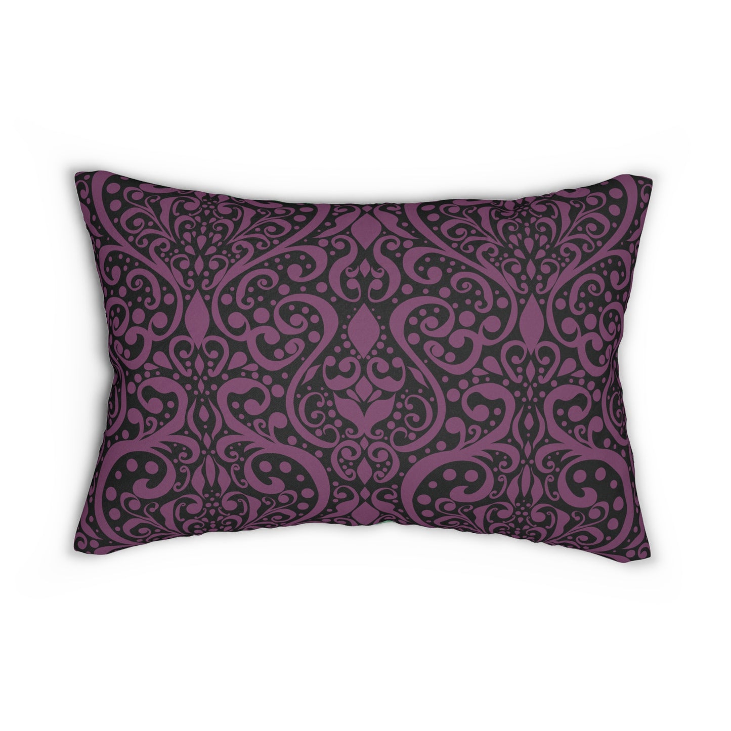 Floral & Elegant Brilliant Orchid Lumbar Pillow for Cozy Home Decor, Botanical Accent, Sofa Pillow, Gift for Her, Stylish Throw Pillow