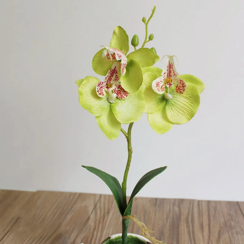 29cm Artificial Silk Butterfly Orchid Flower Home Wedding Decor Birthday Party Bridal Floral Home Decoration Ornamental Flores