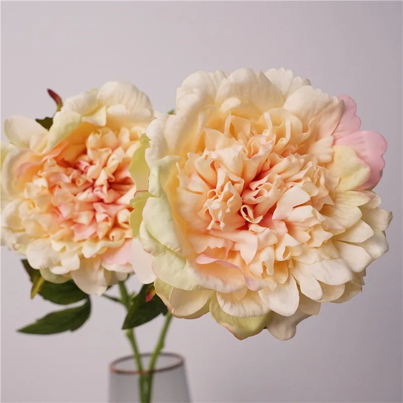 4Pc Moisturizing Real Touch Peony Flowers Artificial Home Decor Peonies Bride Bouquet Wedding Party Flower Arrangement Ornaments