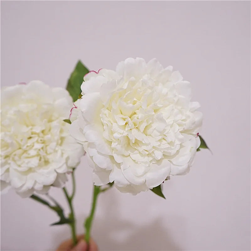 4Pc Moisturizing Real Touch Peony Flowers Artificial Home Decor Peonies Bride Bouquet Wedding Party Flower Arrangement Ornaments