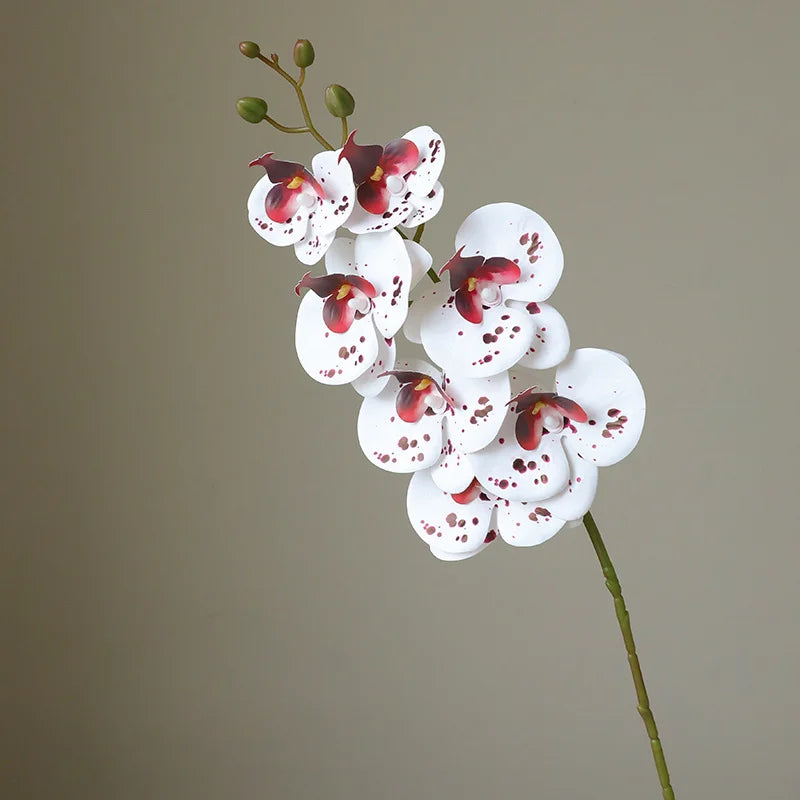 78CM High-end Film 7-head Butterfly Orchid Living Room Decoration Flower Wedding Venue Decoration Silk Flower