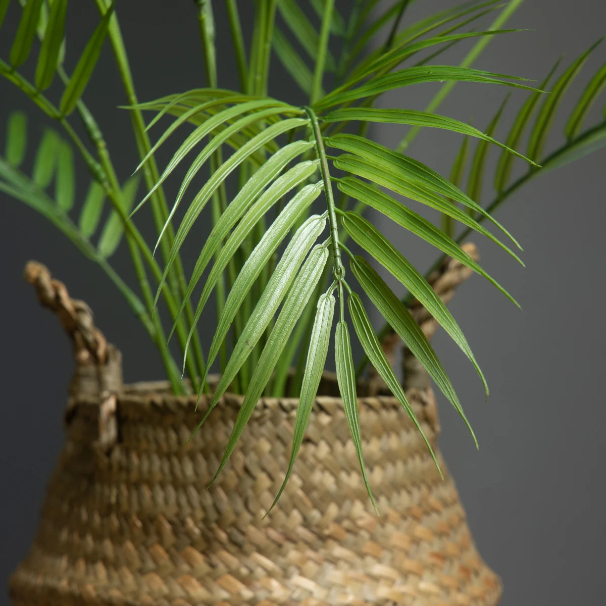 88cm 18Forks Large Fake Palm Plants Artificial Monstera Plastic Fern Leafs Faux Palm Tree Branch For Home Garden Party Decor