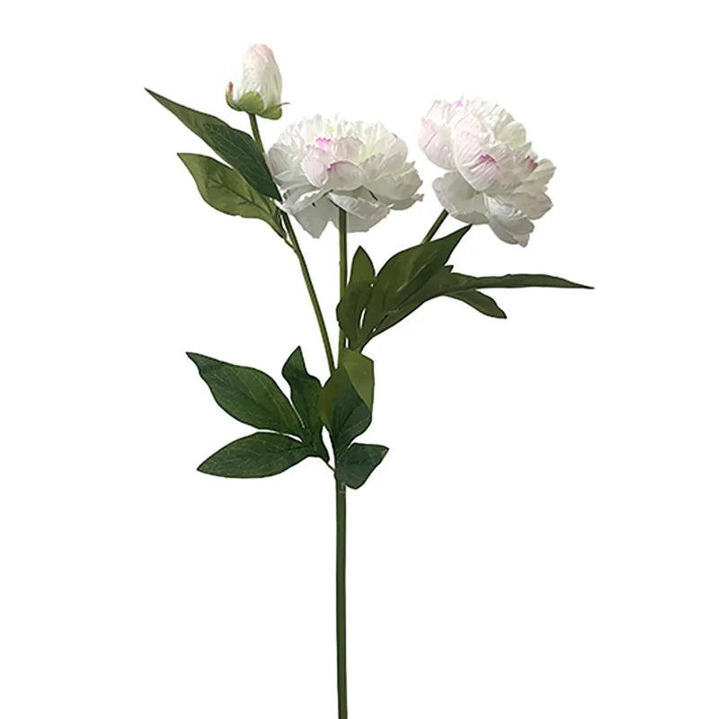 72CM 3-head Paeonia Peony Artificial Flowers Home Decoration Wedding Decoration Photography Props Lotus Silk Flowers