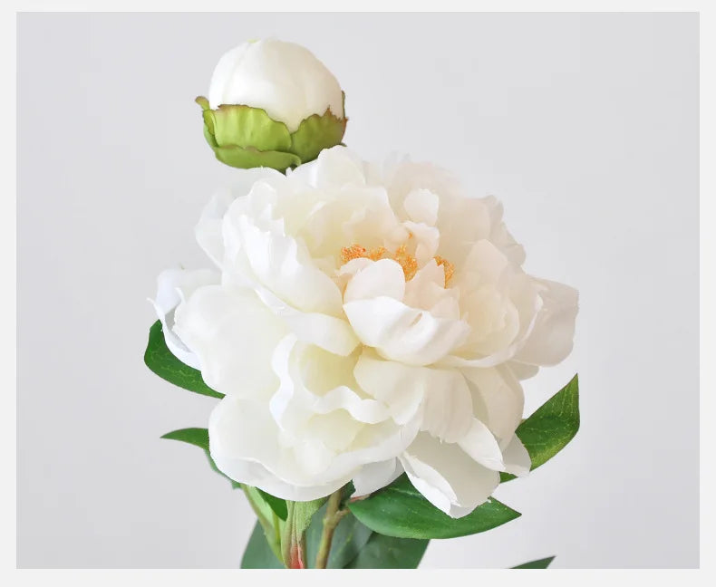 67CM 2-piece Luxurious Peony Artificial Flower Peony Silk Flower Nordic Home Decoration Wedding Soft Decoration Ornament